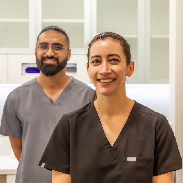 Two clinicians